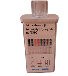 Multi test narkotykowy + syntetyki 16 substancji do zakładów pracy pakiet 10 szt. - obrazek 2